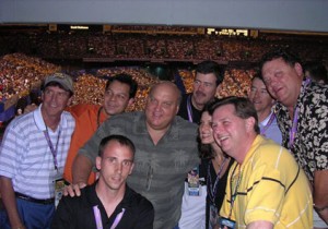 2003 Final Four Guest Speaker Rick Majerus with VIP Guests                     